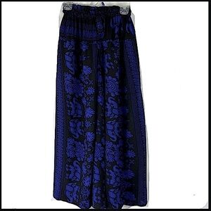 Boho culott pant wide leg